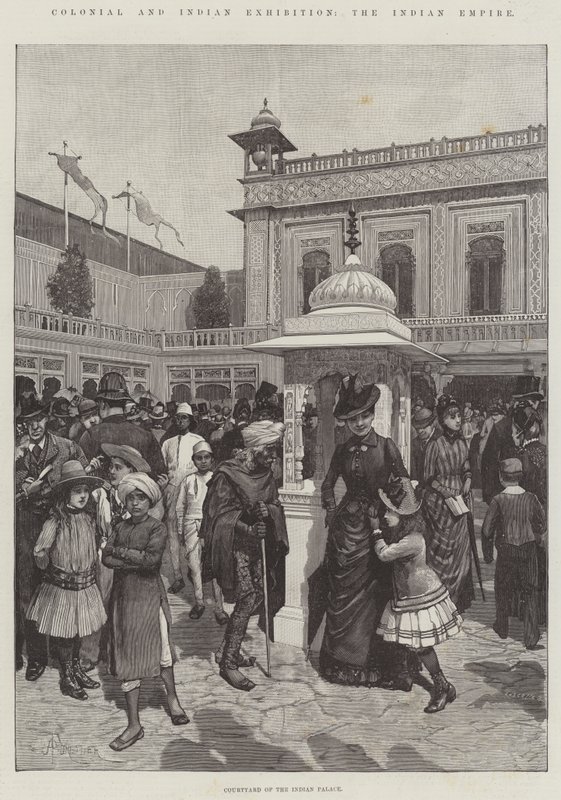 औपनिवेशिक और भारतीय प्रदर्शनी, भारतीय साम्राज्य द्वारा अमेदी फॉरेस्टियर