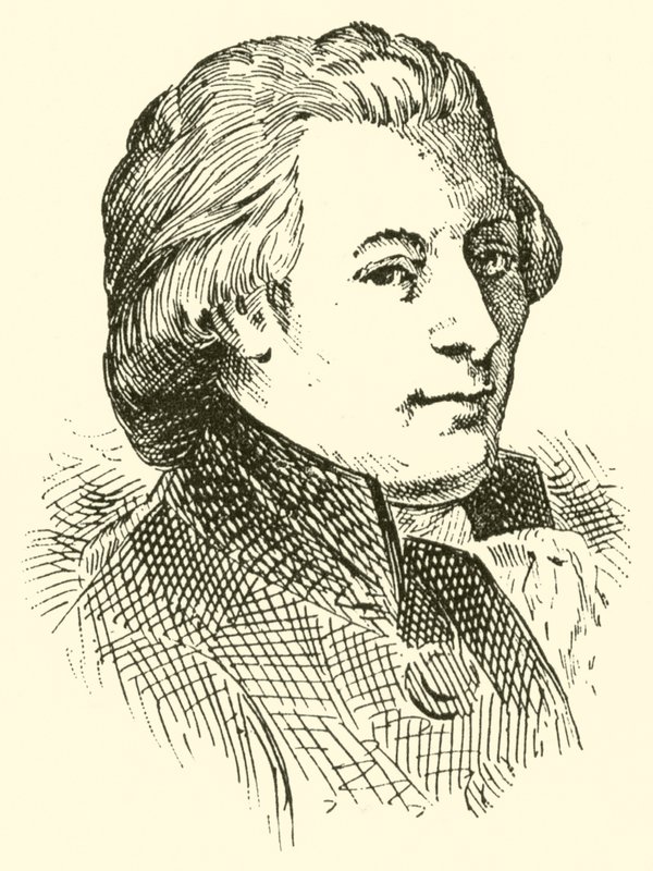 वोल्फगाना एमेडस मोजार्ट, 1756-1791 द्वारा अमेरिकी स्कूल
