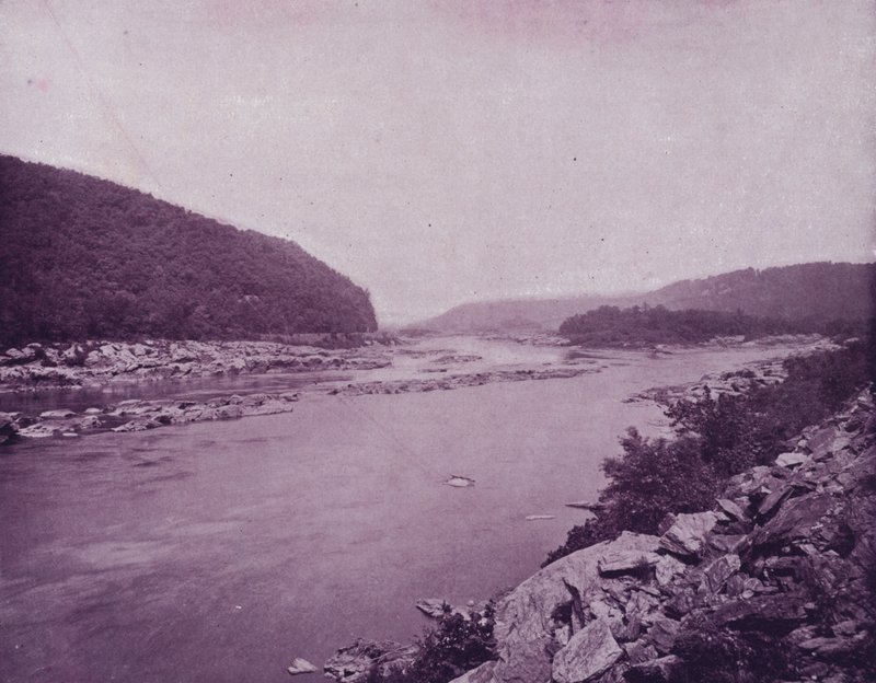 सुशीखना नदी, पेंसिल्वेनिया की छोटी गर्दन (बी / डब्ल्यू फोटो) द्वारा अमेरिकी फ़ोटोग्राफ़र (बाद में)