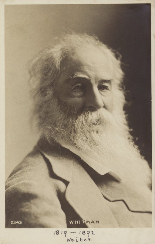 वॉल्ट व्हिटमैन (1819-1893), अमेरिकी कवि द्वारा अमेरिकी फोटोग्राफर