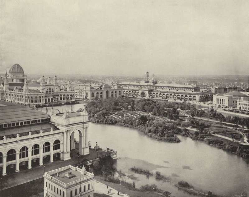 वुडेड आइलैंड एंड ट्रांसपोर्टेशन बिल्डिंग द्वारा अमेरिकी फोटोग्राफर