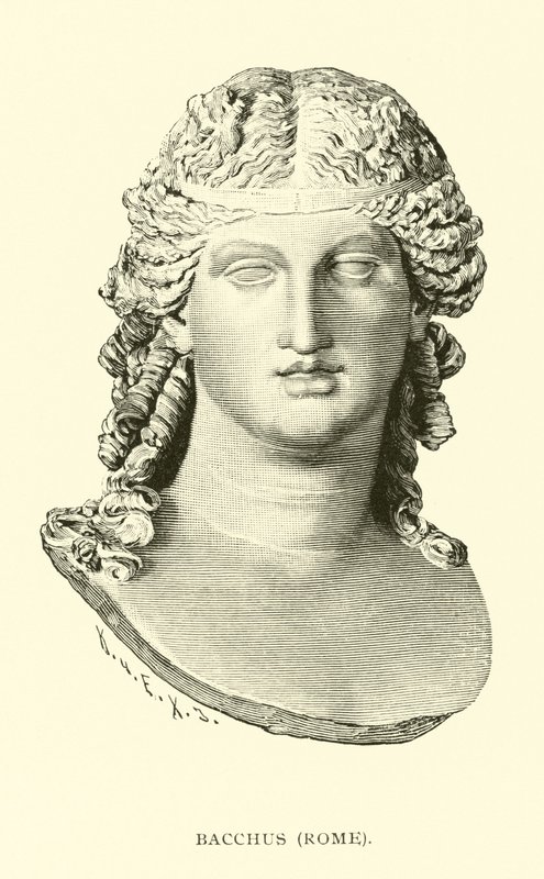 Bacchus, रोम द्वारा अमेरिकी स्कूल
