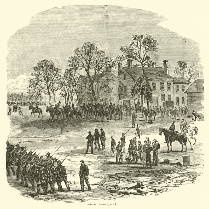 चांसलरविले, 1 मई, 1863 द्वारा अमेरिकी स्कूल