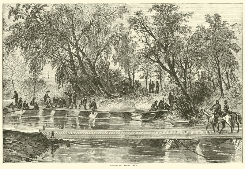 उत्तरी अन्ना को पार करते हुए, मई 1864 द्वारा अमेरिकी स्कूल