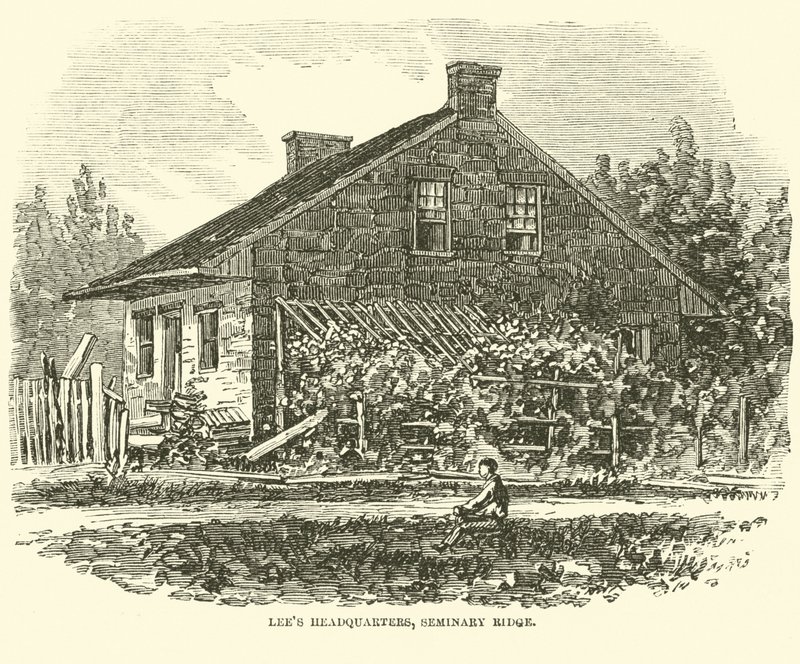 लीस मुख्यालय, मदरसा रिज, जुलाई 1863 द्वारा अमेरिकी स्कूल