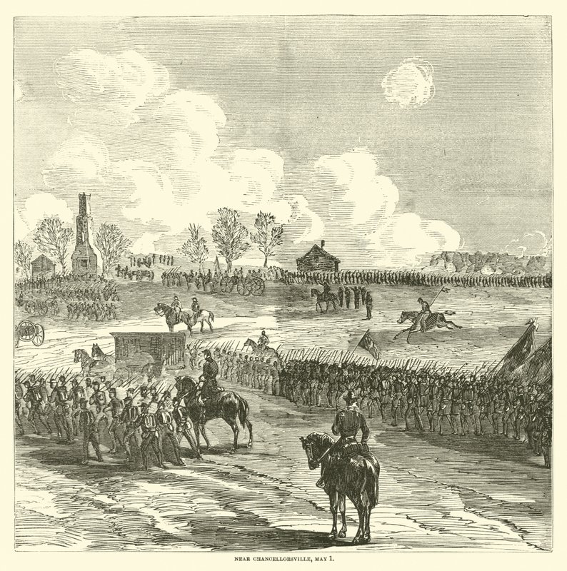 चांसलरविले के पास, 1 मई, 1863 द्वारा अमेरिकी स्कूल