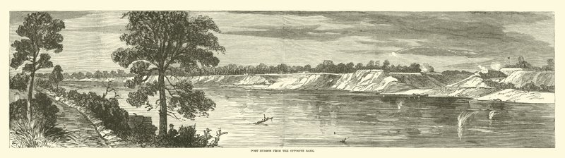 पोर्ट हडसन विपरीत बैंक से, मई 1863 द्वारा अमेरिकी स्कूल