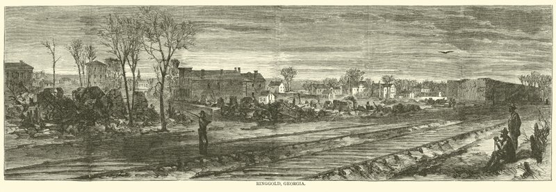 रिंगगोल्ड, जॉर्जिया, मई 1864 द्वारा अमेरिकी स्कूल