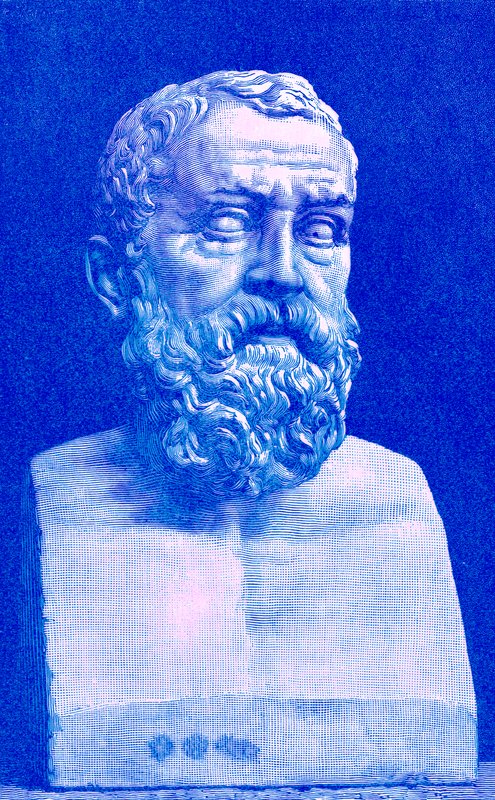सोलन, विक्टर ड्यूरी द्वारा ग्रीस के इतिहास का चित्रण, 1890 (डिजिटल रूप से उन्नत छवि) द्वारा अमेरिकी स्कूल