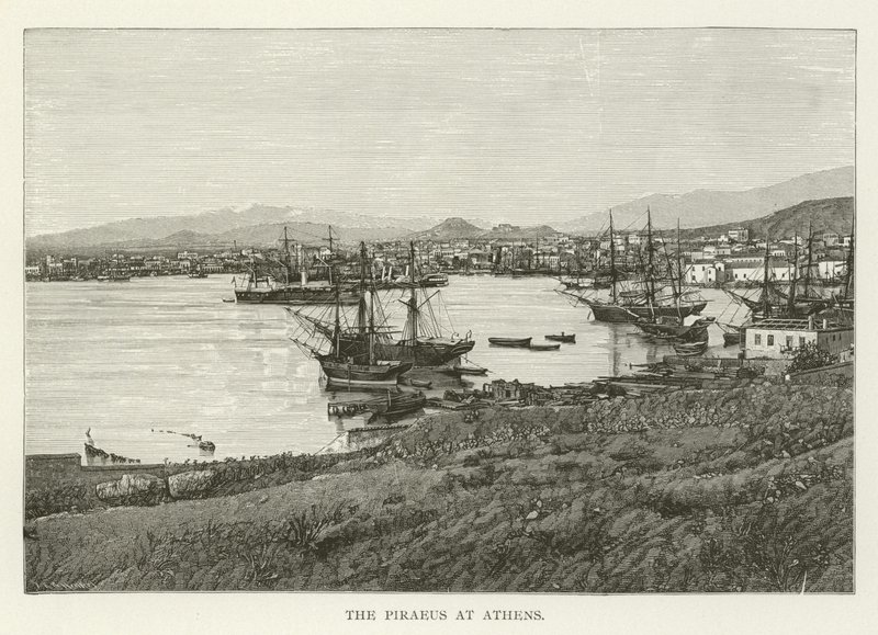 एथेंस में Piraeus द्वारा अमेरिकी स्कूल