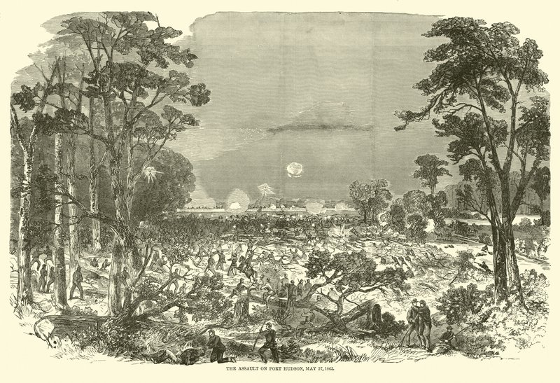 पोर्ट हडसन पर हमला, 27 मई 1863, मई 1863 द्वारा अमेरिकी स्कूल