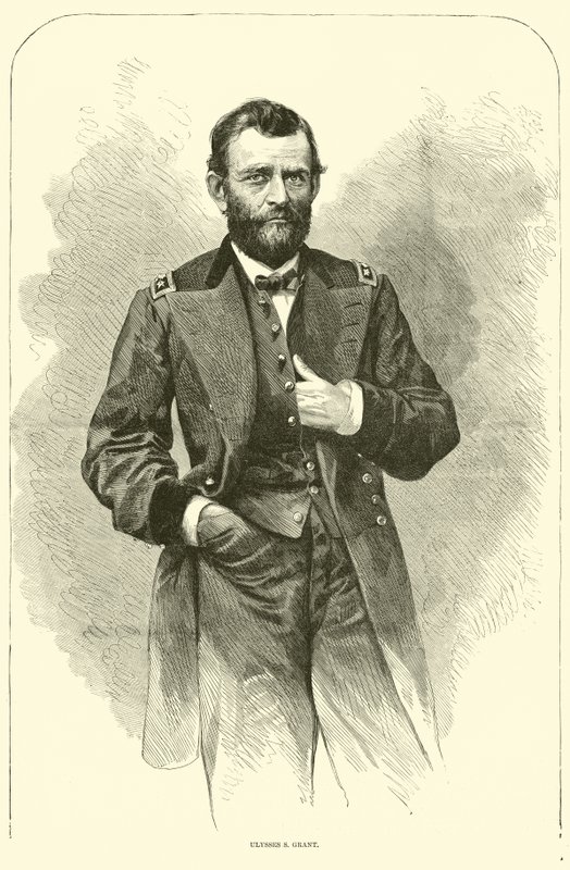 Ulysses S Grant, मार्च 1864 द्वारा अमेरिकी स्कूल