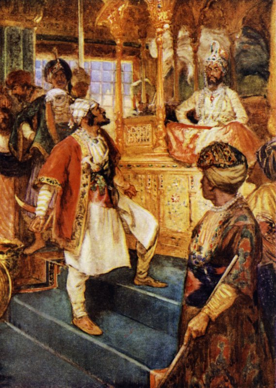 शिवाजी ने खुले तौर पर ग्रेट मोगुल को बदनाम किया द्वारा आर्थर डेविड मैककॉर्मिक