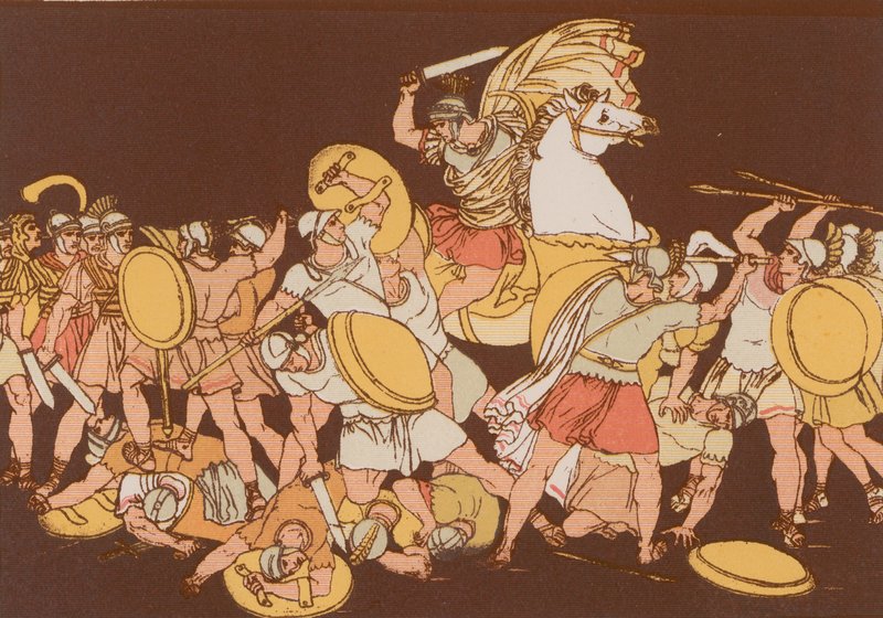 पी Decius अपने देश के लिए खुद को समर्पित द्वारा बार्टोलोमो पिनेली