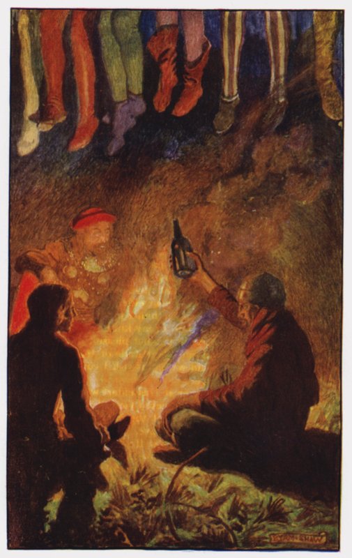 चार्ल्स रीडे (कलर लिथो) द्वारा द क्लॉइस्टर एंड द हर्थ के लिए चित्रण द्वारा बायम (बाद) शॉ