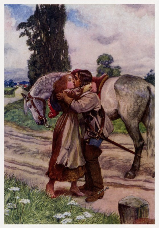 "हे रहो, हे रहो, तुम अच्छे युवा हो" (रंग लिथो) द्वारा बायम (बाद) शॉ