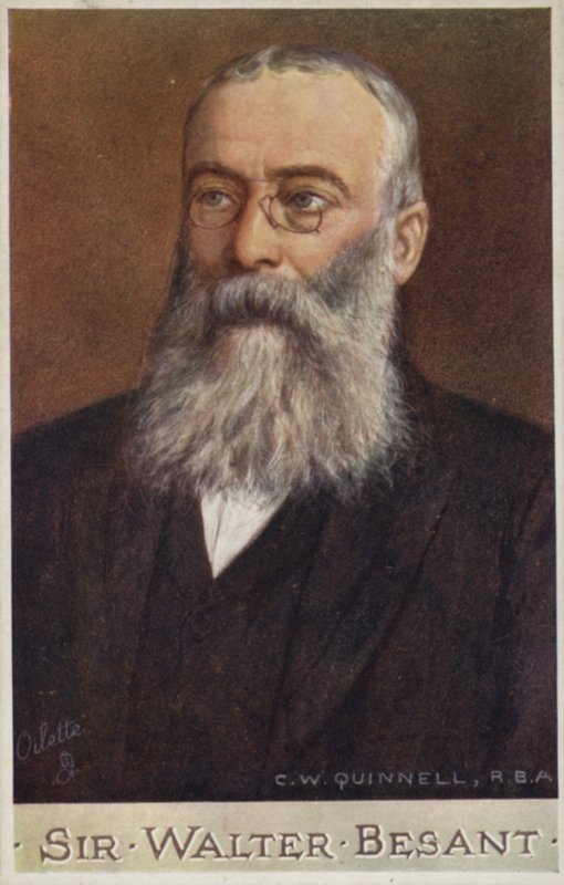 सर वाल्टर बेसेंट (1836-1901), अंग्रेजी उपन्यासकार और इतिहासकार द्वारा सेसिल वॉटसन क्विनेल