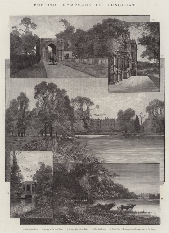 Longleat द्वारा चार्ल्स अगस्टे लोय