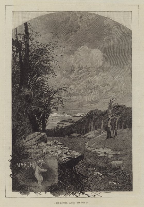 द मंथ, मार्च द्वारा चार्ल्स अगस्टे लोय