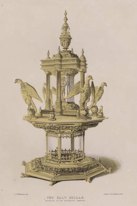 गोल्डस्मिथ कंपनी (कलर लिथो) से संबंधित नमक तहखाना द्वारा चार्ल्स जेम्स रिचर्डसन