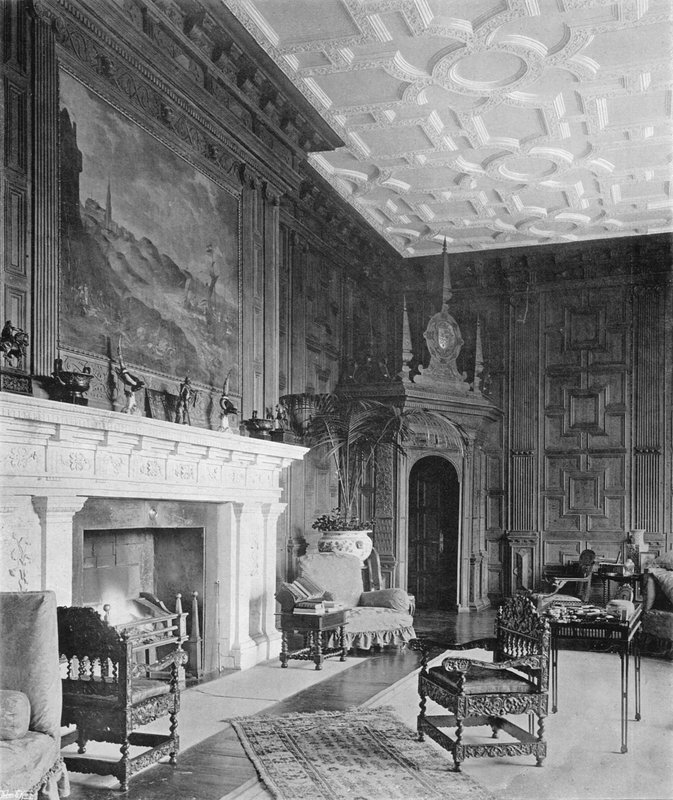 Broughton Castle: ड्राइंग रूम द्वारा चार्ल्स लैथम