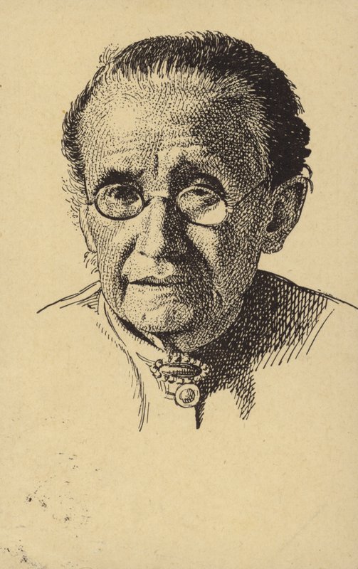 एलिस्का क्रासनोहोरस्का (1847-1926), चेक नारीवादी लेखक द्वारा चेक स्कूल