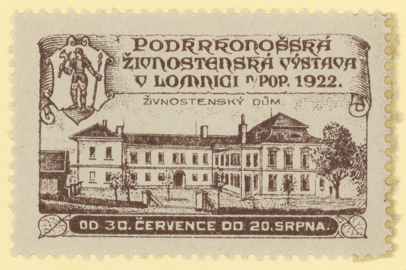 व्यापार प्रदर्शनी, लोमनिका।, चेकोस्लोवाकिया, 1922 द्वारा चेक स्कूल