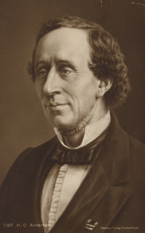 हंस क्रिश्चियन एंडरसन (1805-1875), डेनिश लेखक और कवि द्वारा डेनिश स्कूल