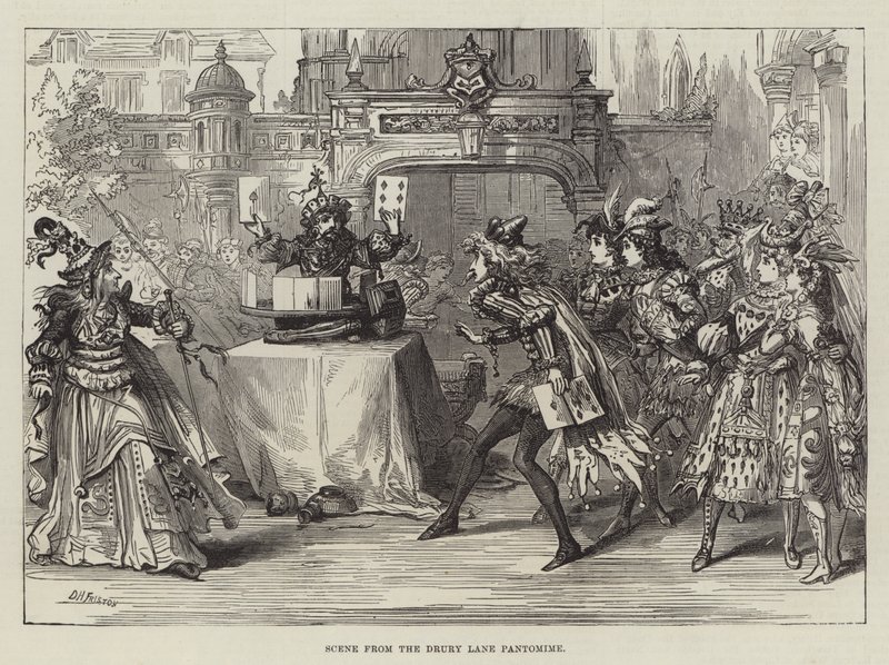 Drane Lane Pantomime से दृश्य द्वारा डेविड हेनरी फ्रिस्टन