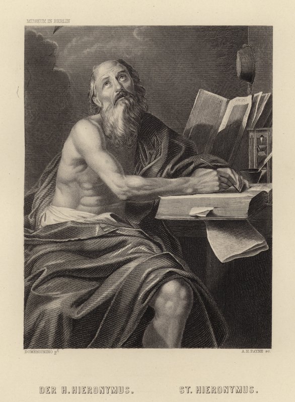 सेंट हिरोनिमस द्वारा Domenichino