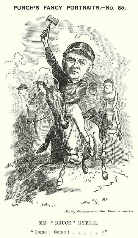पंच कार्टून: मिस्टर "ब्रूस" रिमिल (उत्कीर्णन) द्वारा एडवर्ड लिनली (बाद) सांभरने