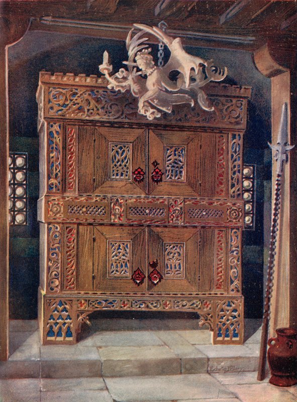 स्वर्गीय गोथिक श्रंक। जर्मन द्वारा एडविन जॉन फोले