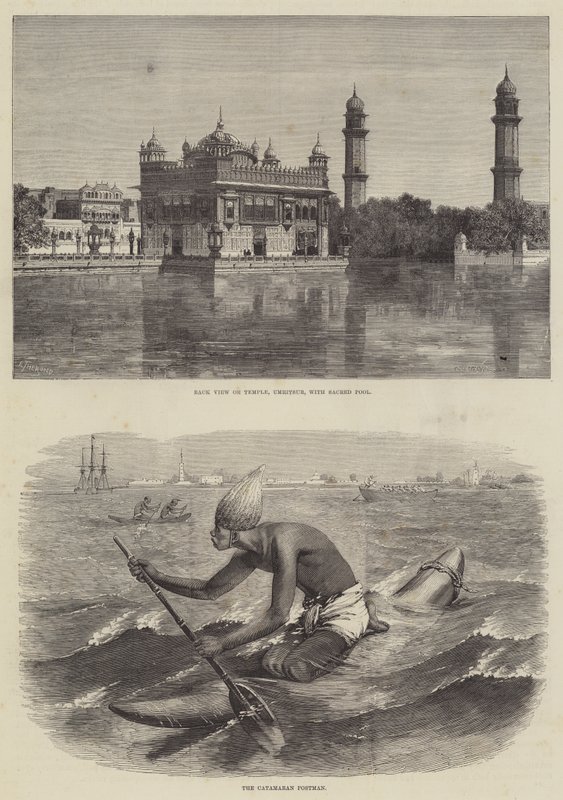 भारत और प्रिंस ऑफ वेल्स द्वारा एमिल थियोडोर थेरॉन्ड