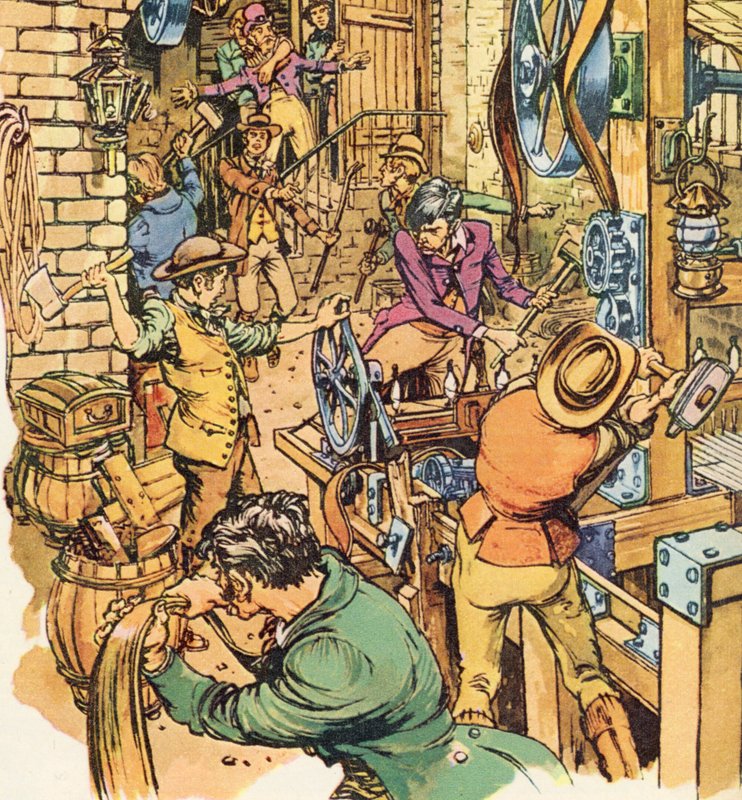Luddites द्वारा अंग्रेजी स्कूल