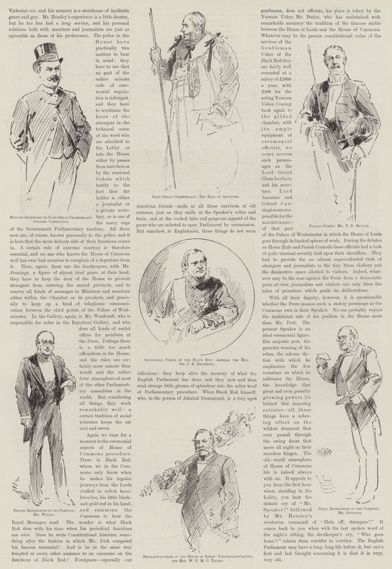 संसद के अधिकारी, 1894 द्वारा अंग्रेजी स्कूल