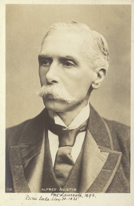 अल्फ्रेड ऑस्टिन (1835-1913), अंग्रेजी कवि द्वारा अंग्रेजी फोटोग्राफर