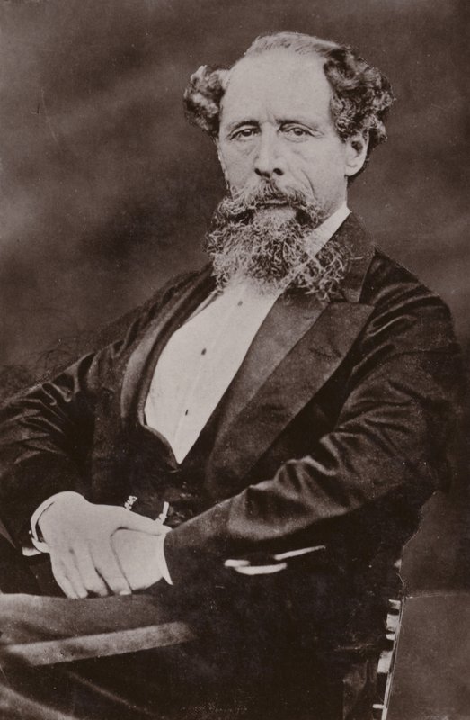 चार्ल्स डिकेंस (1812-1870), अंग्रेजी उपन्यासकार द्वारा अंग्रेजी फोटोग्राफर