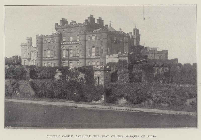 Culzean Castle, Ayrshire, The Marquis of Ailsa द्वारा अंग्रेजी फोटोग्राफर