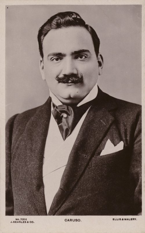 एनरिको कारुसो, इतालवी कार्यकाल (1873-1921) द्वारा अंग्रेजी फोटोग्राफर