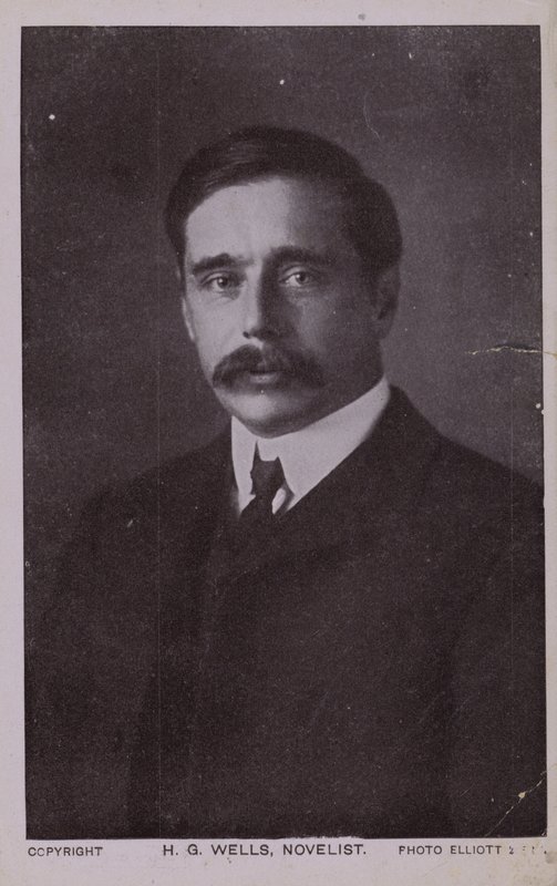 एचजी वेल्स (1866-1946), अंग्रेजी उपन्यासकार द्वारा अंग्रेजी फोटोग्राफर