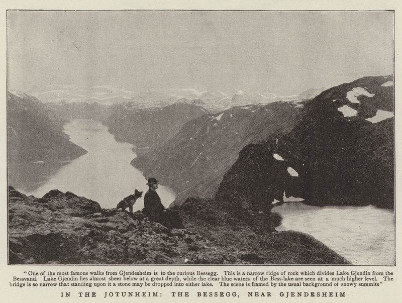 Jotunheim में, Gessendes, Gjendesheim के पास द्वारा अंग्रेजी फोटोग्राफर