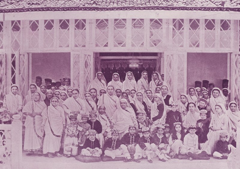 सर Dinshaw Petit, Baronet के घर पर नवज्योति समारोह का आयोजन द्वारा अंग्रेजी फोटोग्राफर