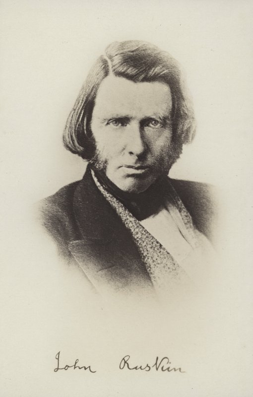 जॉन रस्किन (1819-1900), अंग्रेजी लेखक, कला समीक्षक, कलाकार और सामाजिक विचारक द्वारा अंग्रेजी फोटोग्राफर