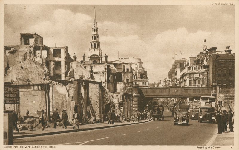 डाउन लूडगेट हिल, लंदन द्वारा अंग्रेजी फोटोग्राफर