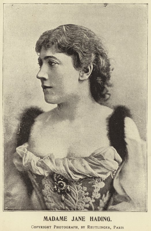 Madame Jane Hading  द्वारा अंग्रेजी फोटोग्राफर
