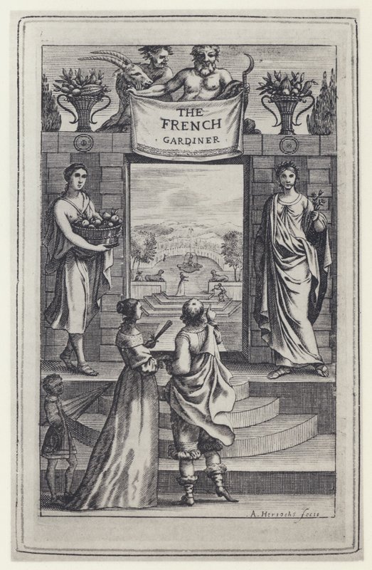 एन डी बोनेफोन्स, द फ्रेंच गार्डिनर, ट्र जे एवलिन, जे क्रुक 1658 (बी/डब्ल्यू फोटो) द्वारा अंग्रेजी फोटोग्राफर