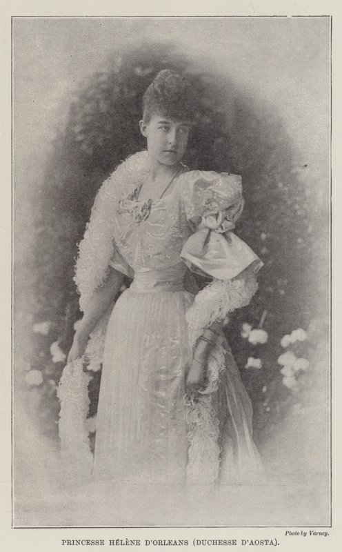 राजकुमारी हेलेन dOrleans (Aosta की Duchess) द्वारा अंग्रेजी फोटोग्राफर