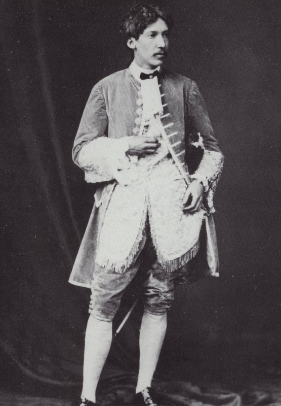 रॉबर्ट लुई स्टीवेन्सन (1850-1894), स्कॉटिश उपन्यासकार, कवि और यात्रा लेखक, 1870 द्वारा अंग्रेजी फोटोग्राफर