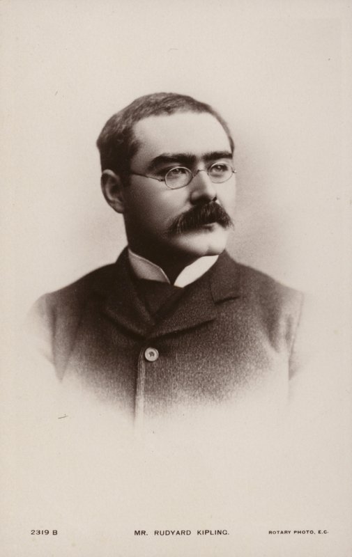 रुडयार्ड किपलिंग (1865-1936), अंग्रेजी के लघु कथाकार, कवि और उपन्यासकार द्वारा अंग्रेजी फोटोग्राफर