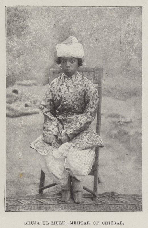 Shuja-ul-Mulk, Mehtar of Chitral  द्वारा अंग्रेजी फोटोग्राफर
